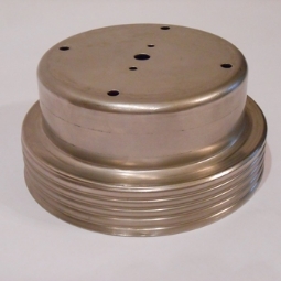 6 Stainless Steel Globe Base 6 Stainless Steel Globe Base
